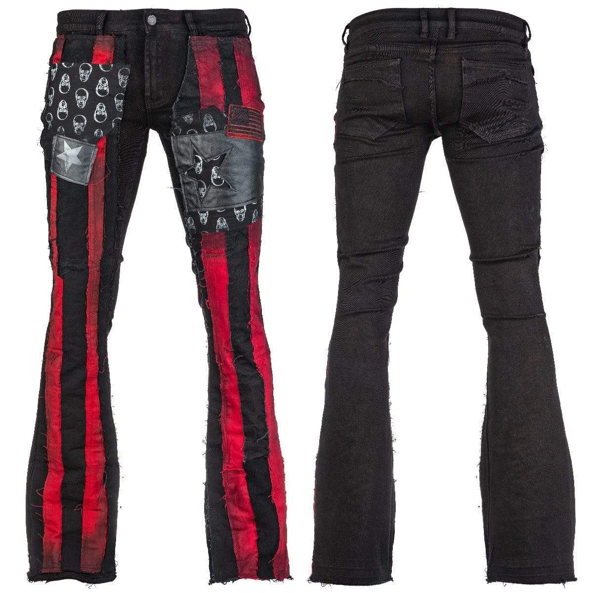 Skulls and Stripes Pants