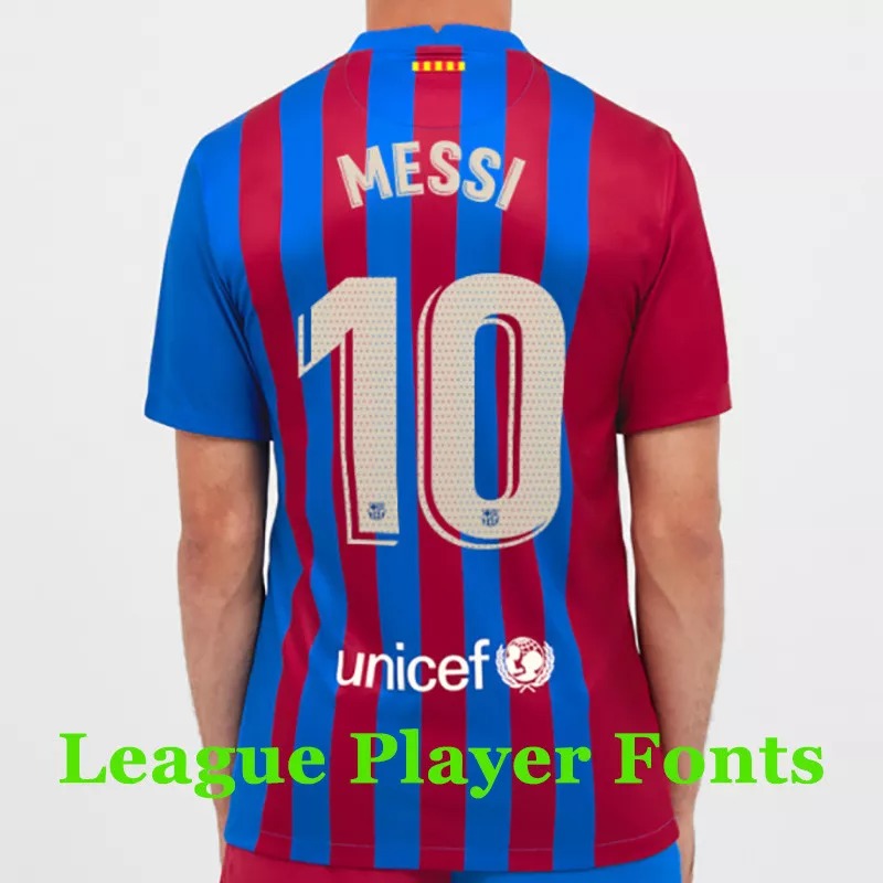 21-22 BAR 1:1 Home Fans Soccer Jersey