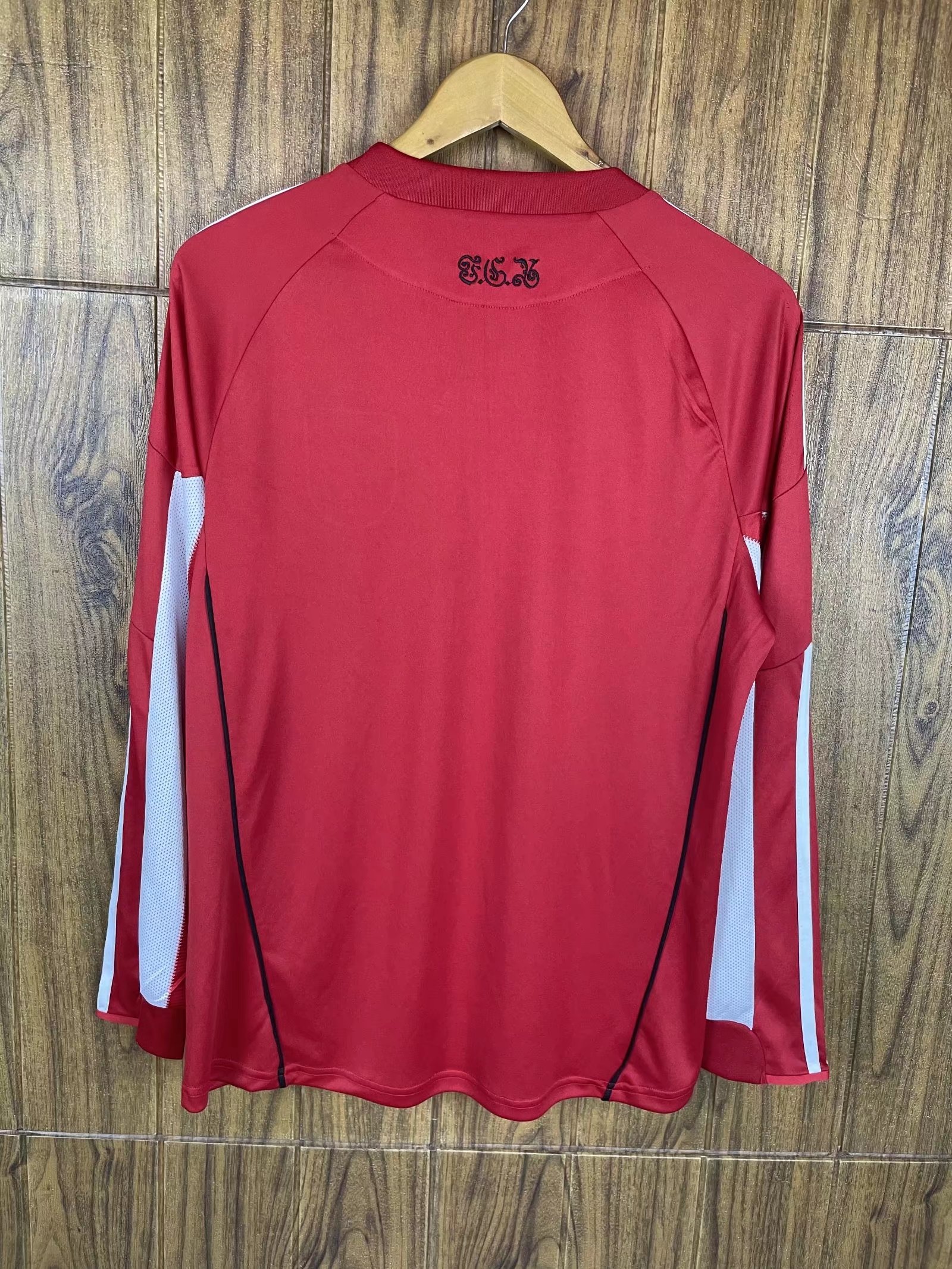2010-2011 Bayern Home Long sleeves Retro Soccer Jersey