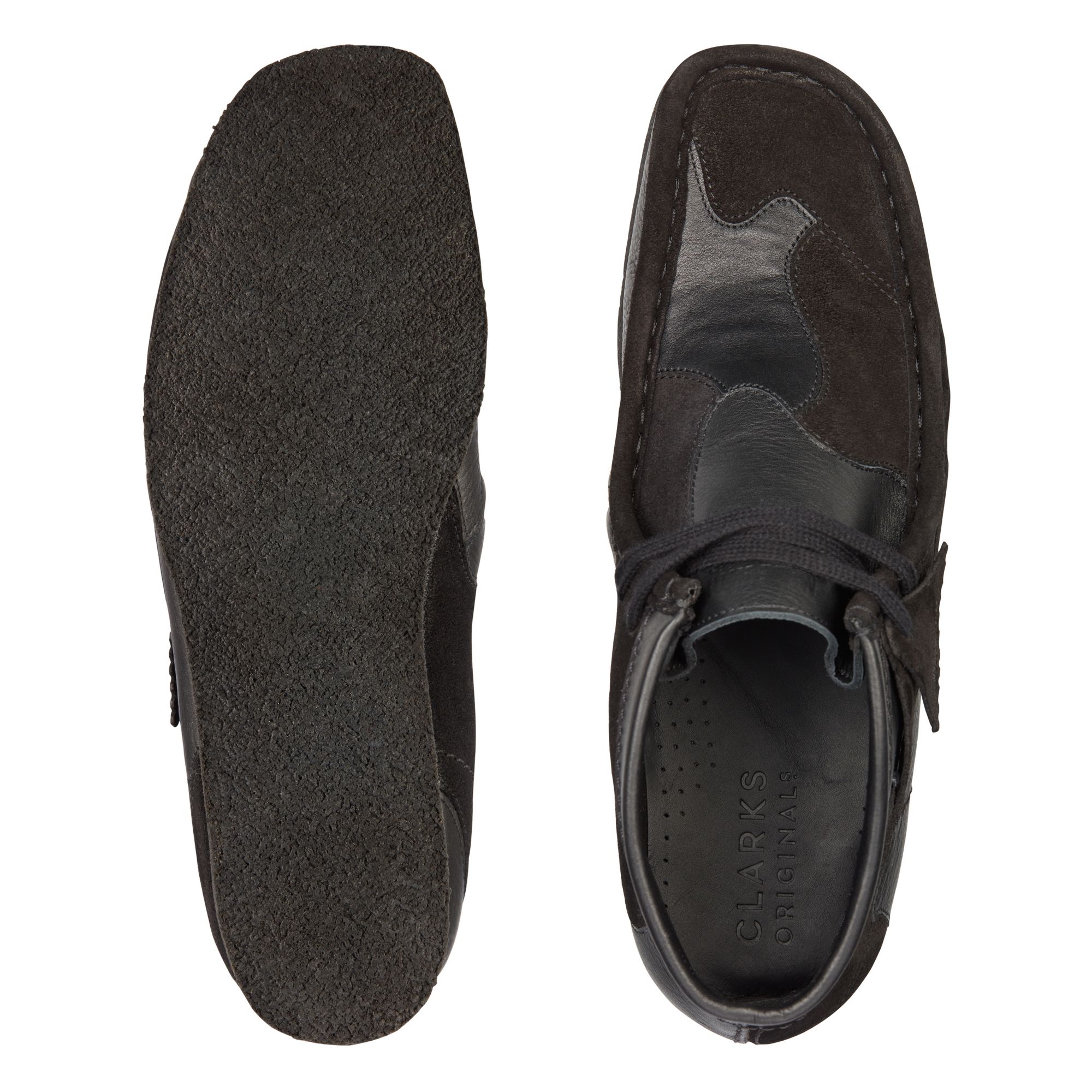 Wallabee Patch Black Combination