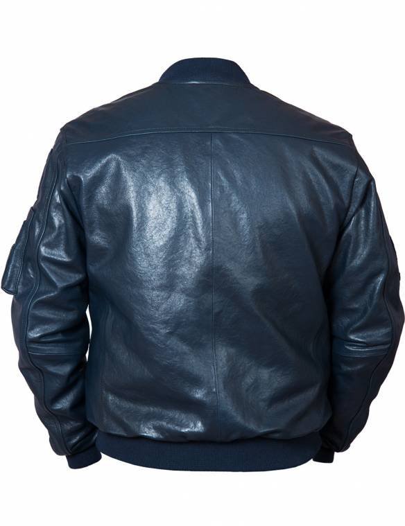 MA1 TOM CAT BOMBER LEATHER JACKET
