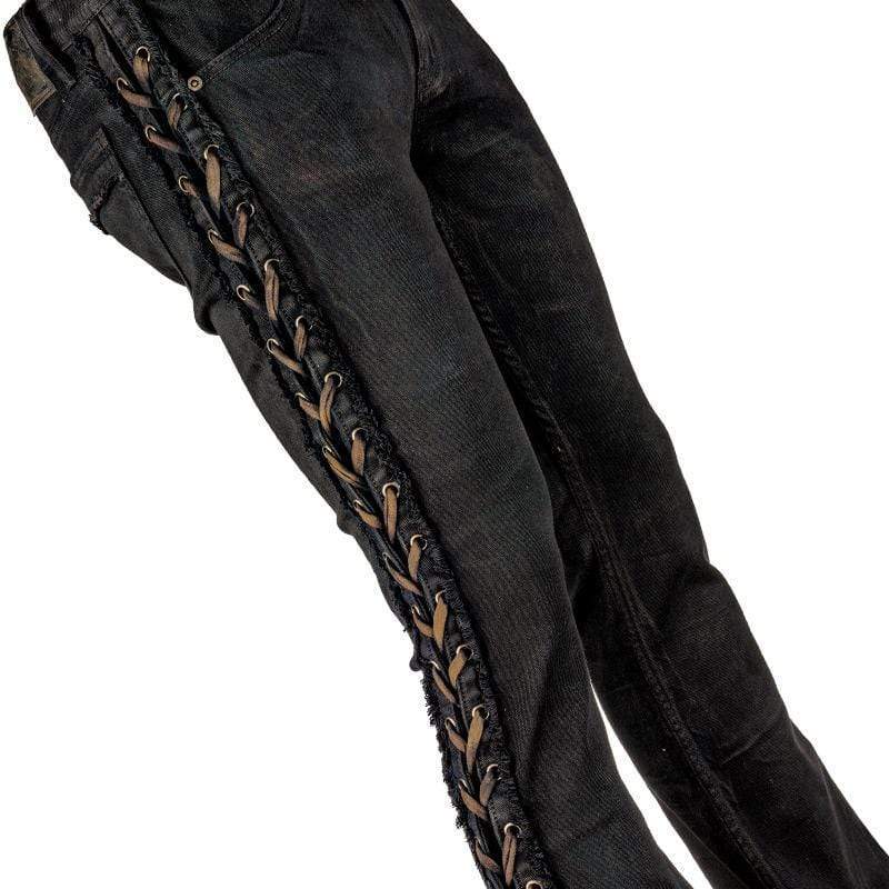 Sidelaced Raw Umber Alloy Wash Pants