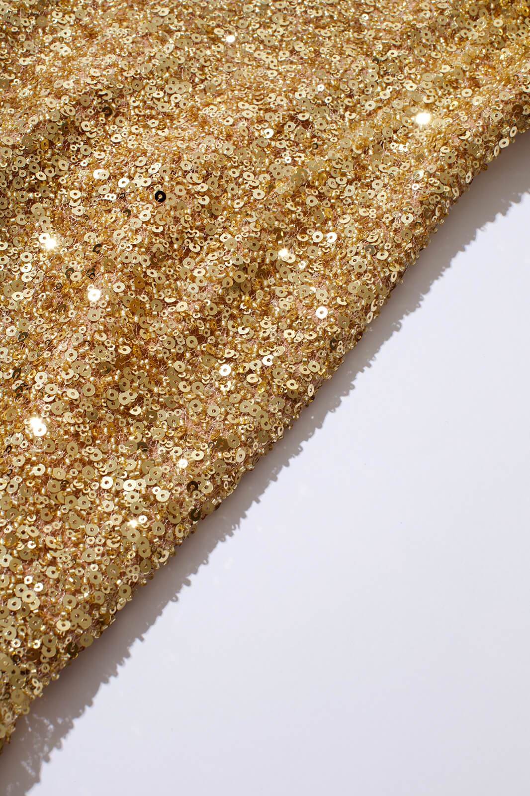 Louisa Gold Dress