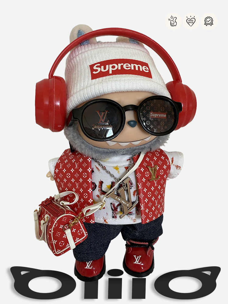 Labubu Clothes LV Urban Fashion Branded Look