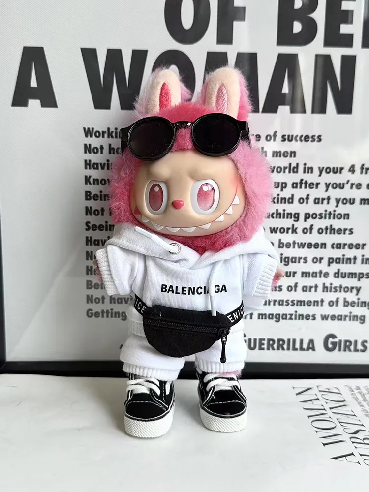 LABUBU Clothes Balenciaga White Cool Casual Outfit