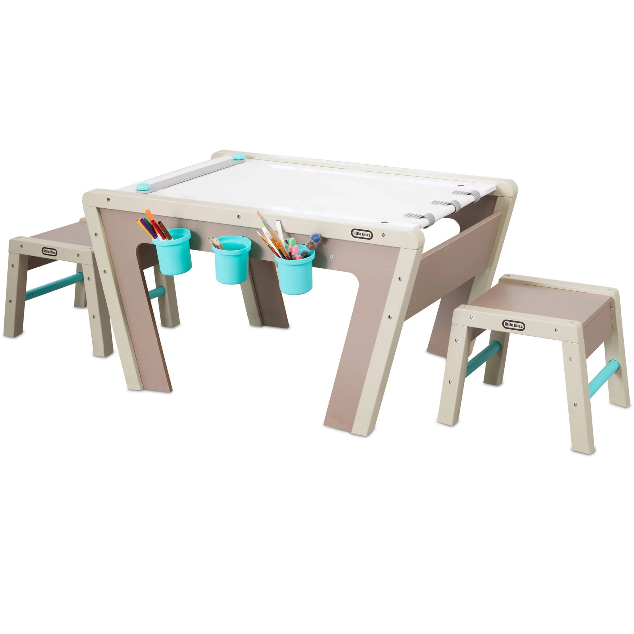 2-in-1 Easel and Art Table - leoleo123123