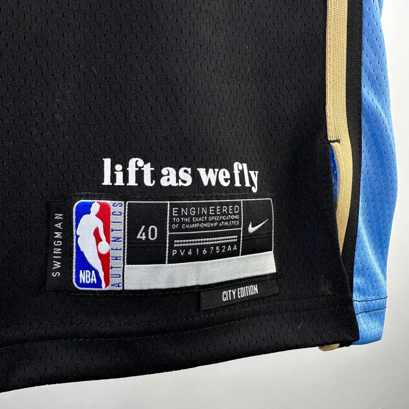 23-24 Hawks YOUNG #11 Black City Edition Top Quality Hot Pressing NBA Jersey