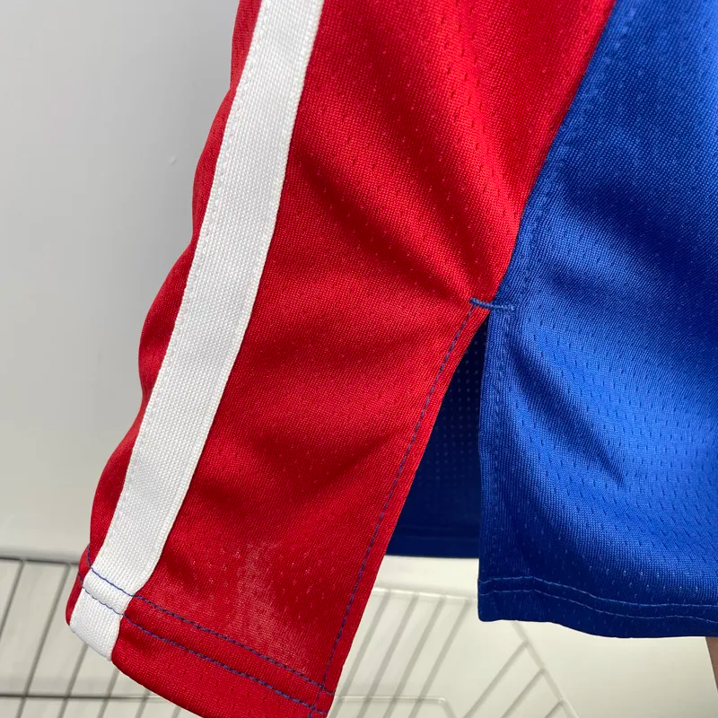 22-23 Pistons CUNNINGHAM #2 Blue Top Quality Hot Pressing NBA Jersey(V领)