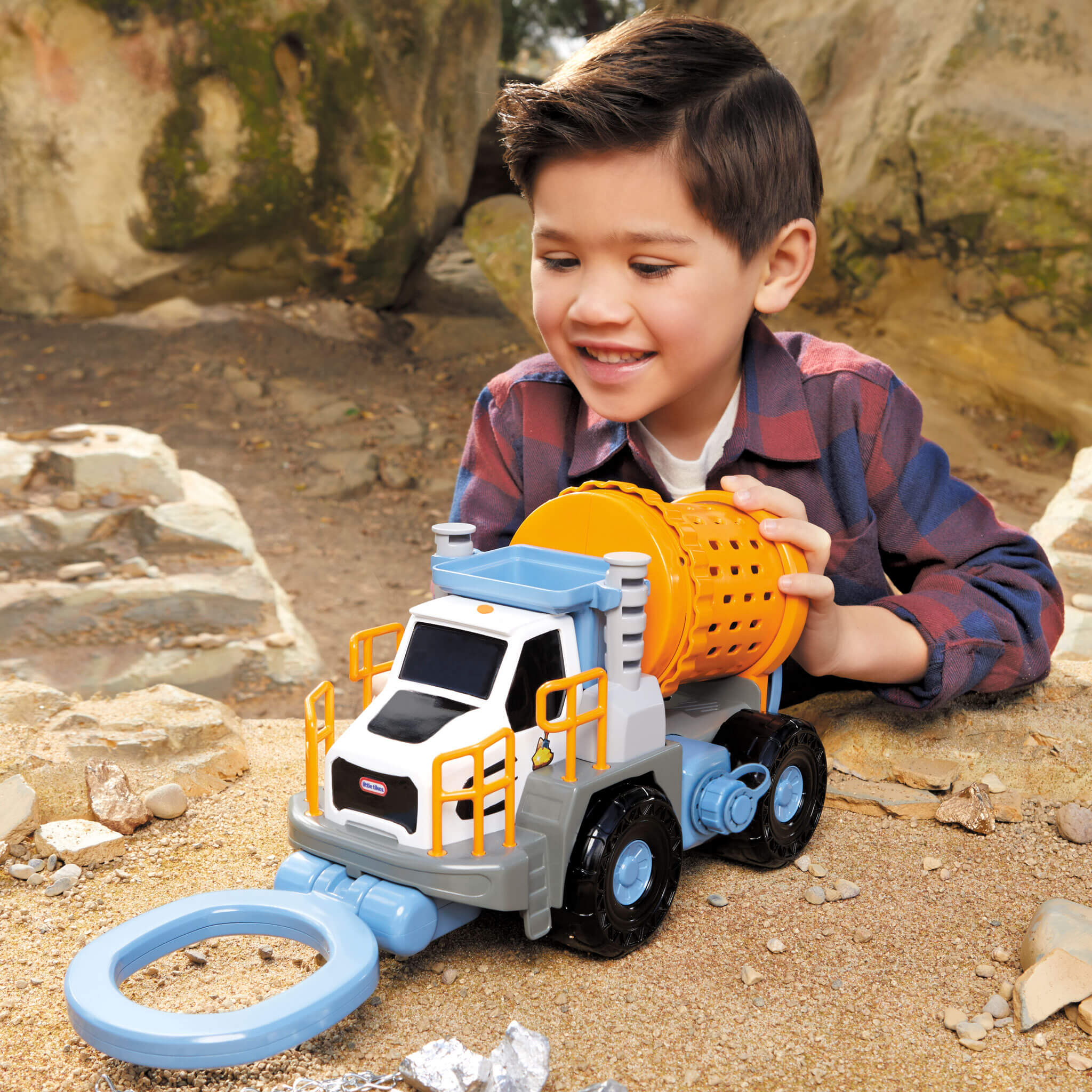 Big Adventures™ Metal Detector Mining Truck - leoleo123123