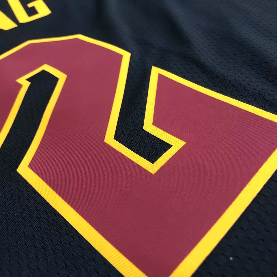 CLEVELAND IRVING # 2 Black Top Quality Hot Pressing NBA Jersey