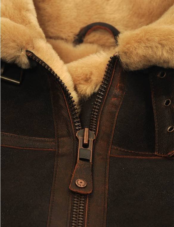 B-3 SHEEPSKIN BOMBER JACKET