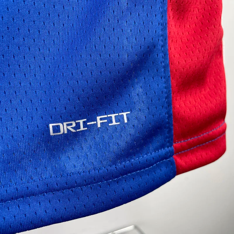 22-23 Pistons CUNNINGHAM #2 Blue Top Quality Hot Pressing NBA Jersey(V领)