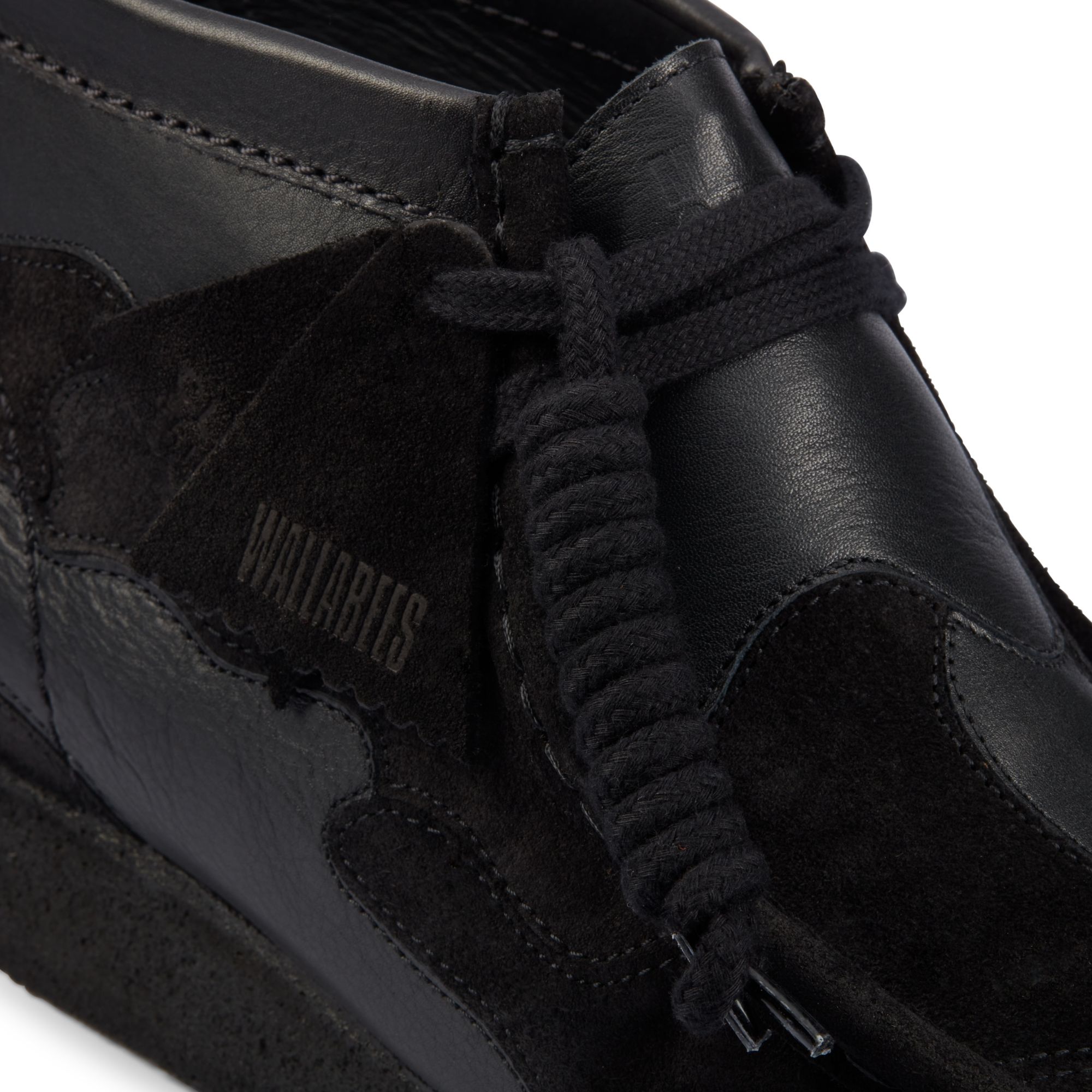 Wallabee Patch Black Combination