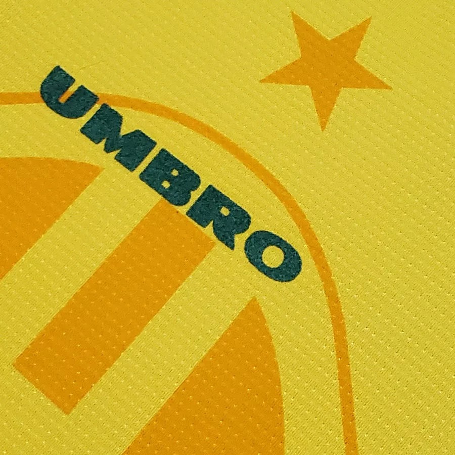 1994 Brazil Home Yellow Retro Soccer Jersey