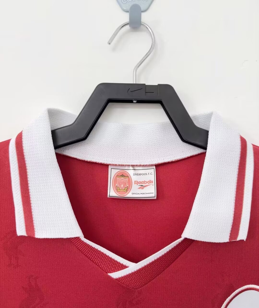 1996-1997 LIV Home Retro White Soccer Jersey
