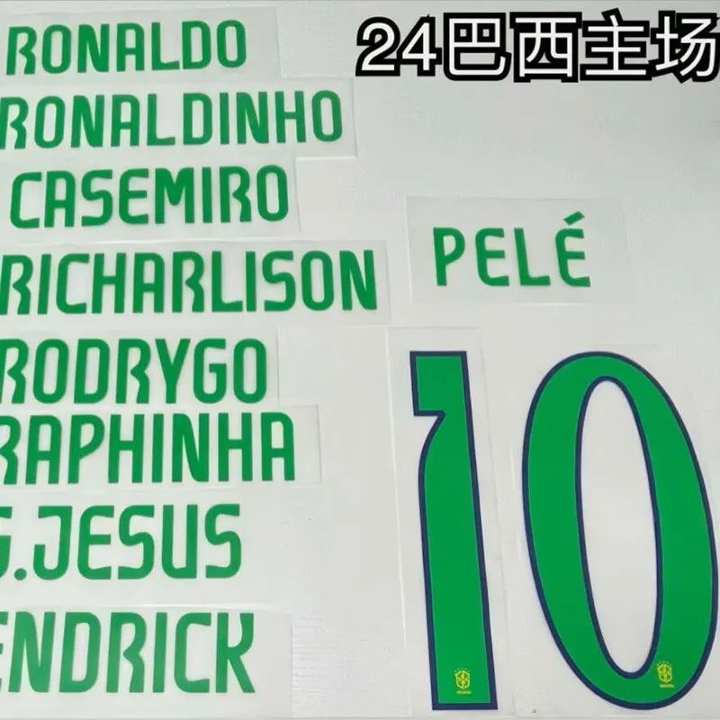 2024 Brazil Home Player Version Soccer Jersey