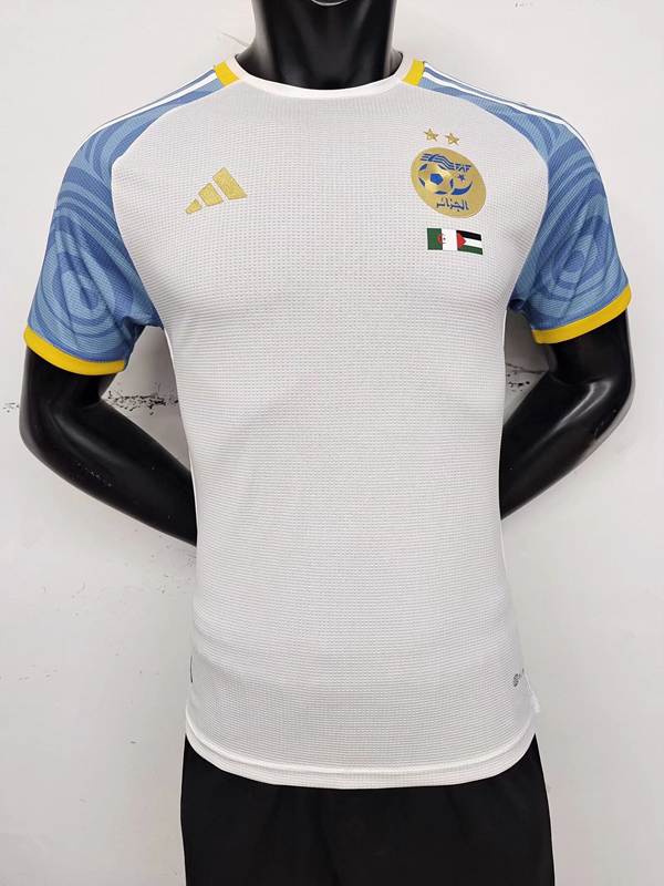 23-24 Algeria Purple Blue Special Edition Player Version Soccer Jersey