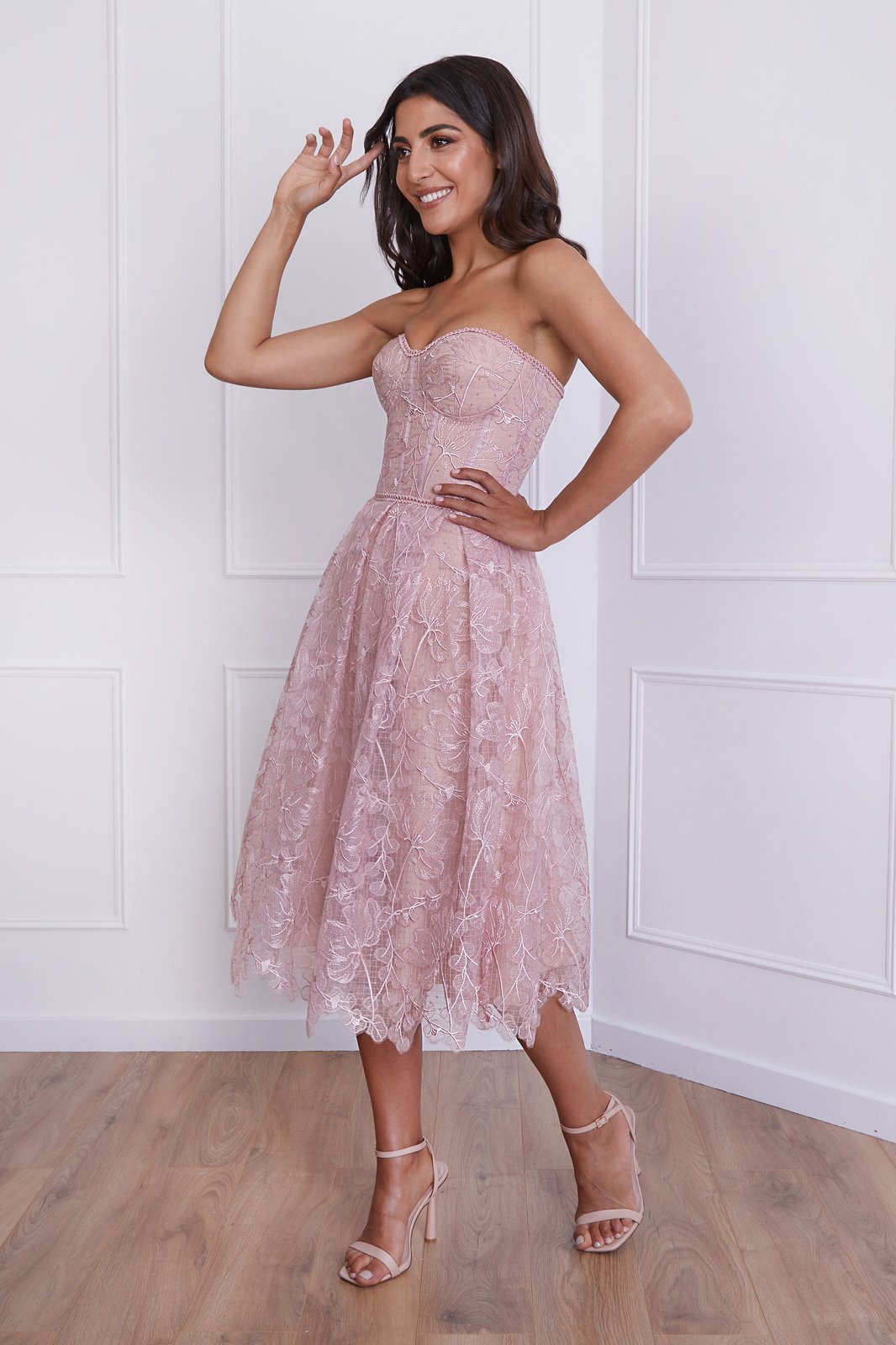Olivia Blush Dress