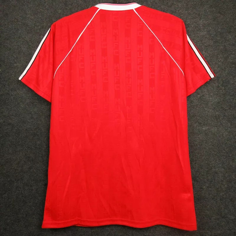 1988-1990 Man Utd Home Retro Soccer Jersey