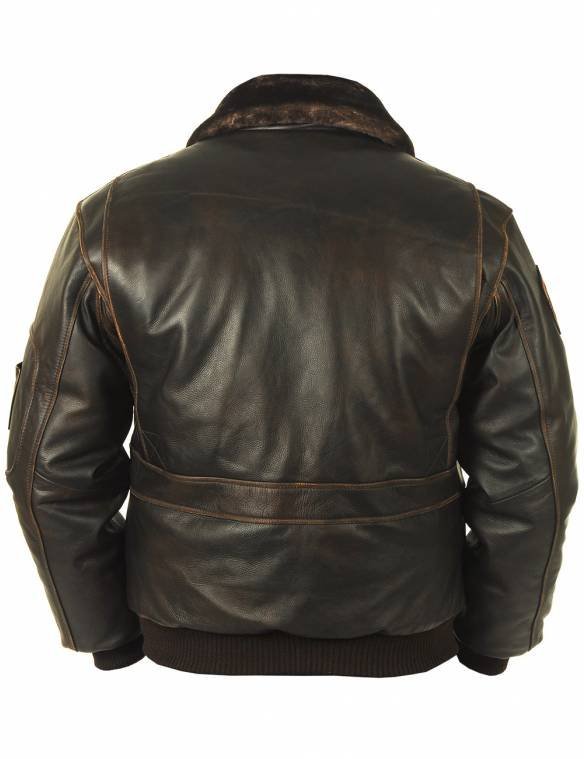 TOP GUN 3G FLIGHT LEATHER JACKET
