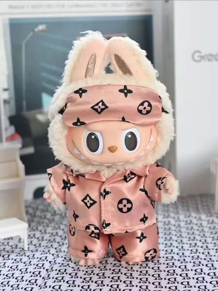 Labubu Clothes LV Adorable Sleepwear Set