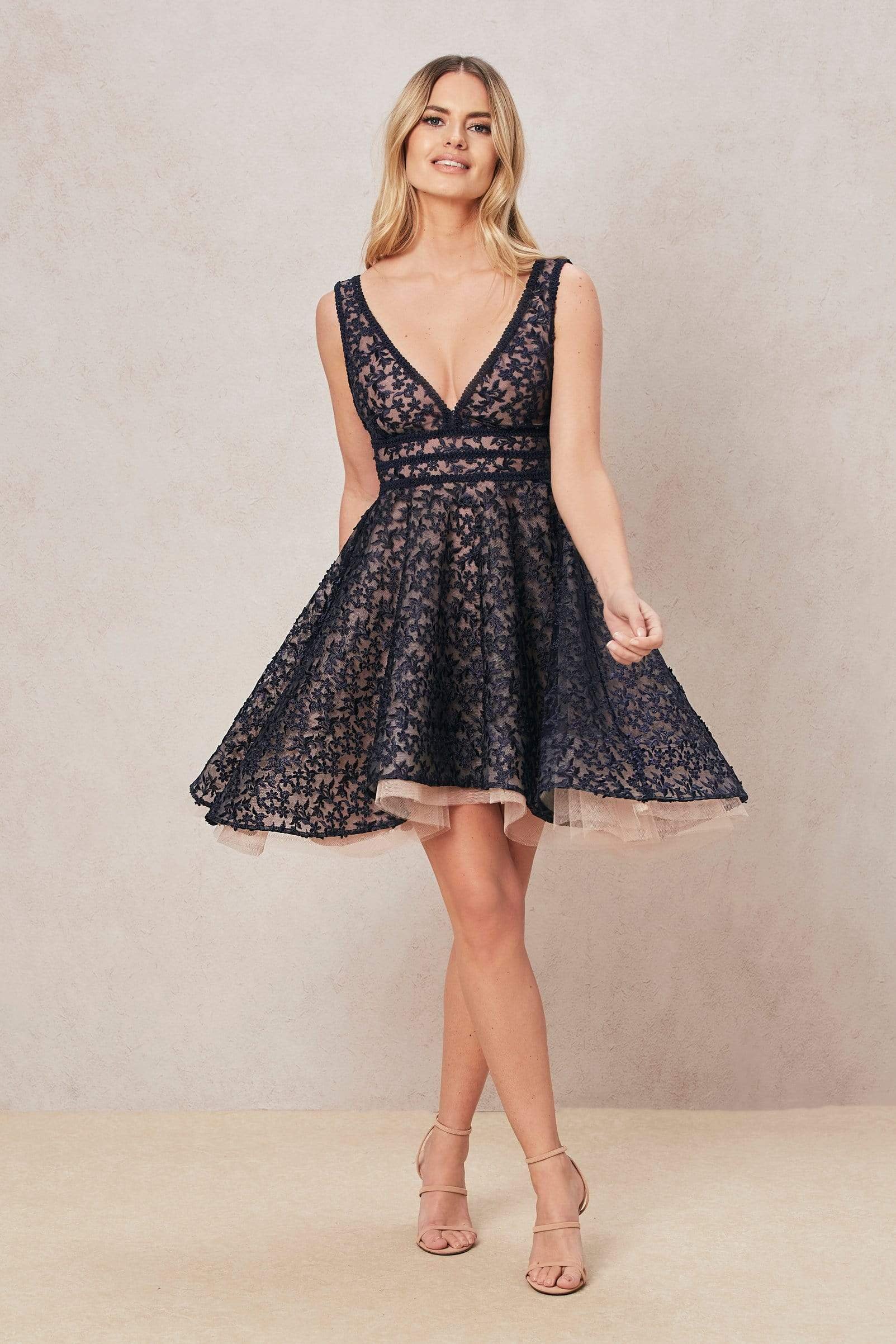Daisy Navy Dress