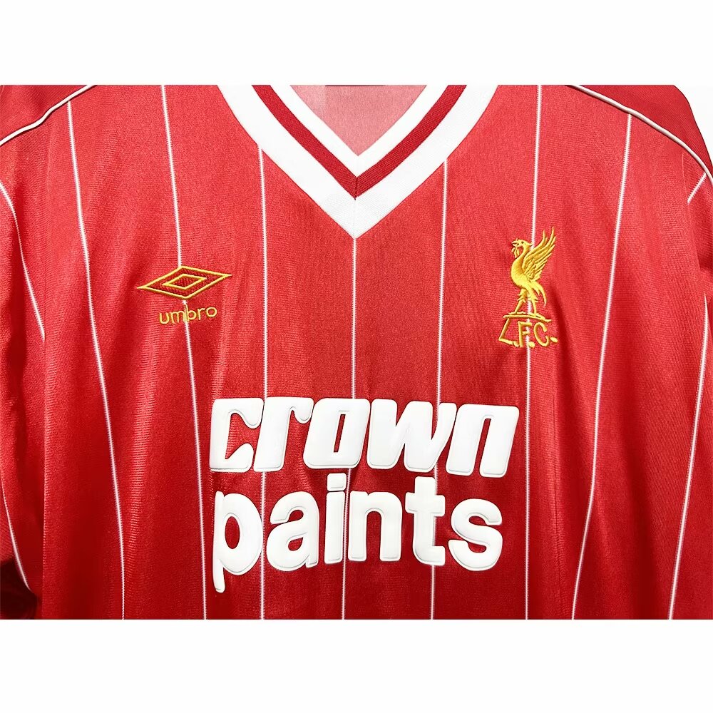1982-1983 LIV Home Long sleeves Retro Soccer Jersey