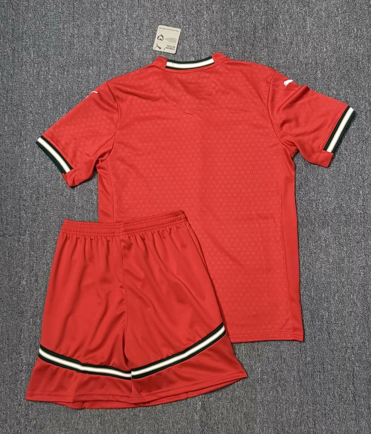 2025 Portugal Home Kids Soccer Jersey