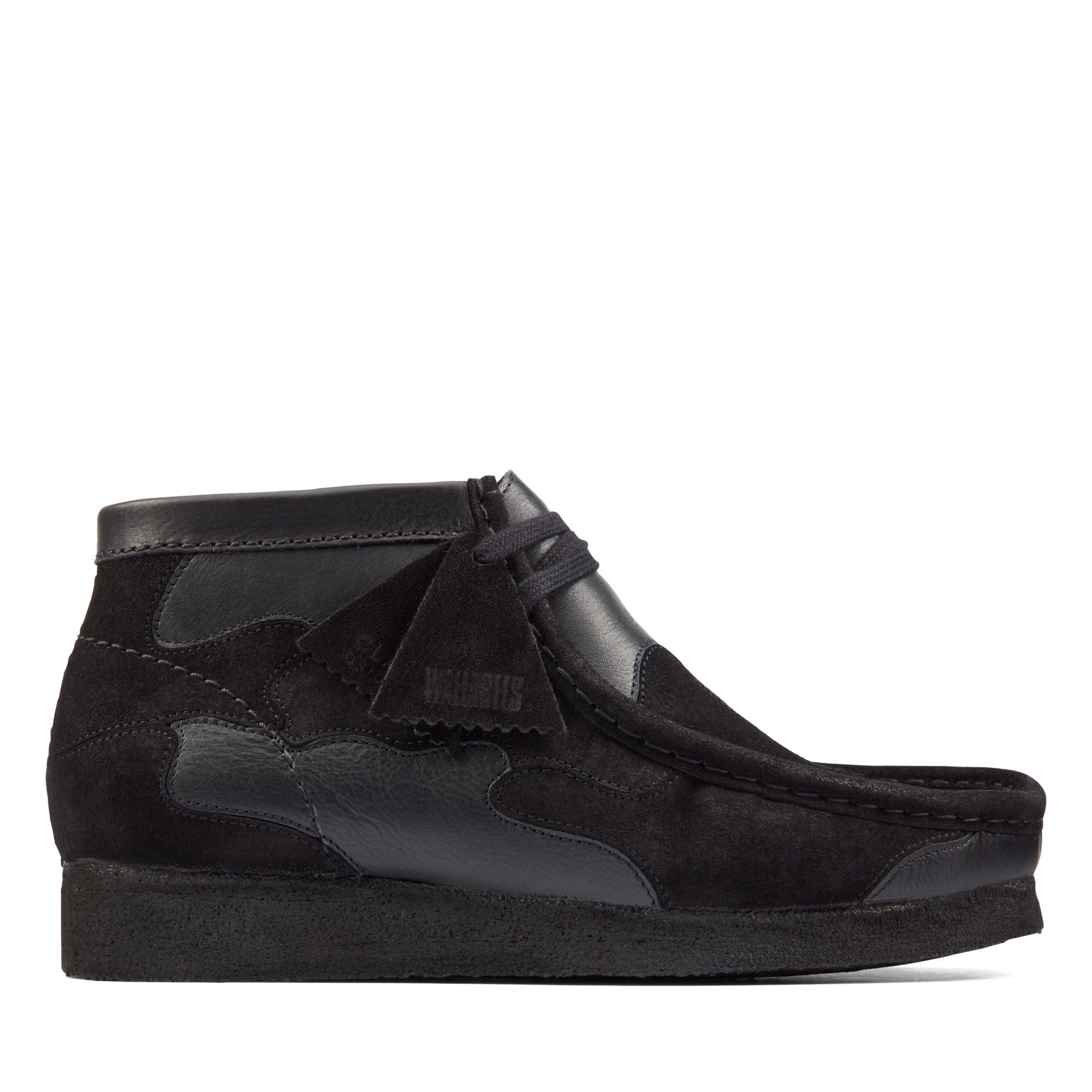 Wallabee Patch Black Combination