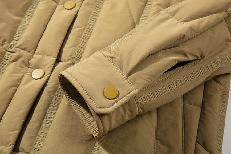 Longer Jingle Yellow Women's Down Jacket