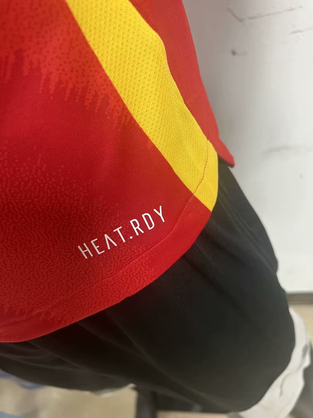 2024 Spain European Cup Home Player Version Soccer Jersey
