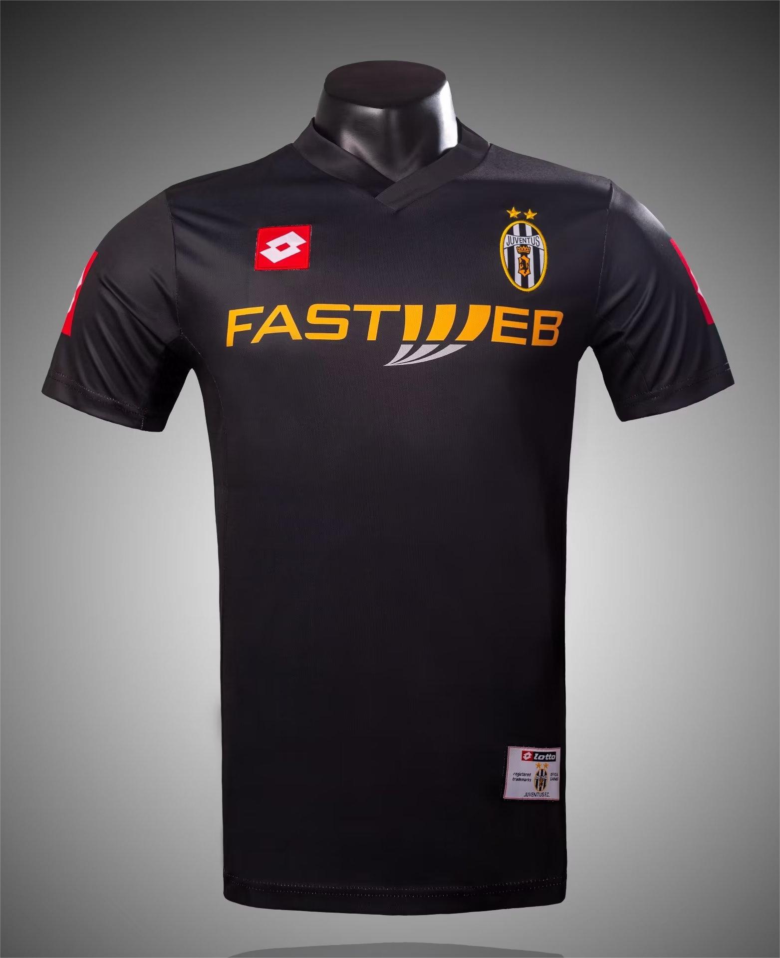 2001-2002 JUV Away Retro Soccer Jersey