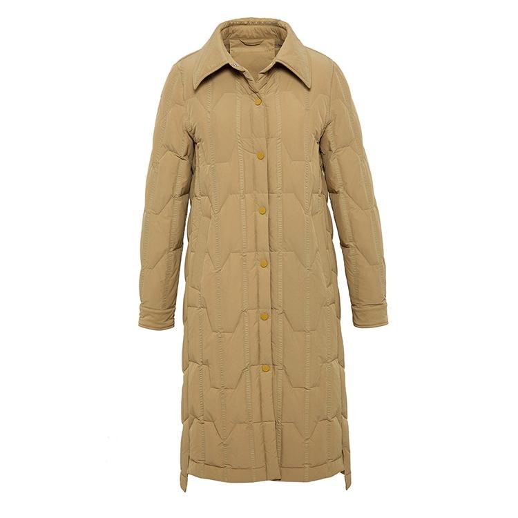 Longer Jingle Yellow Women's Down Jacket