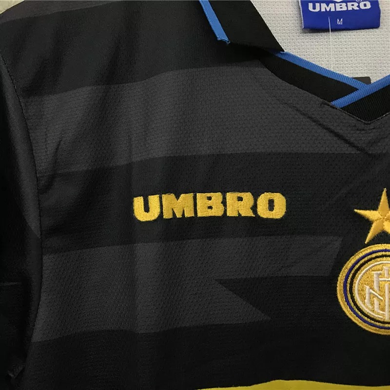 1997-1998 Ronaldo #10 INT Retro Soccer Jersey