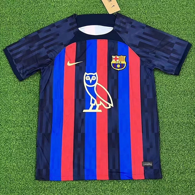 22-23 BAR Home OWL LOGO Special Fans Soccer Jersey