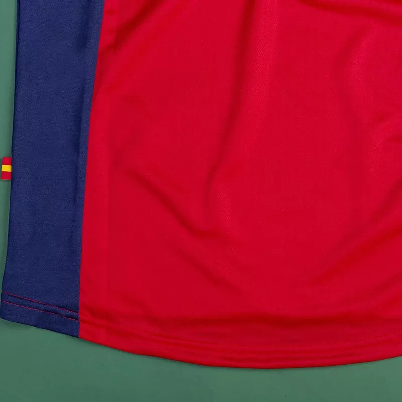 1998 Spain Home Retro Soccer Jersey