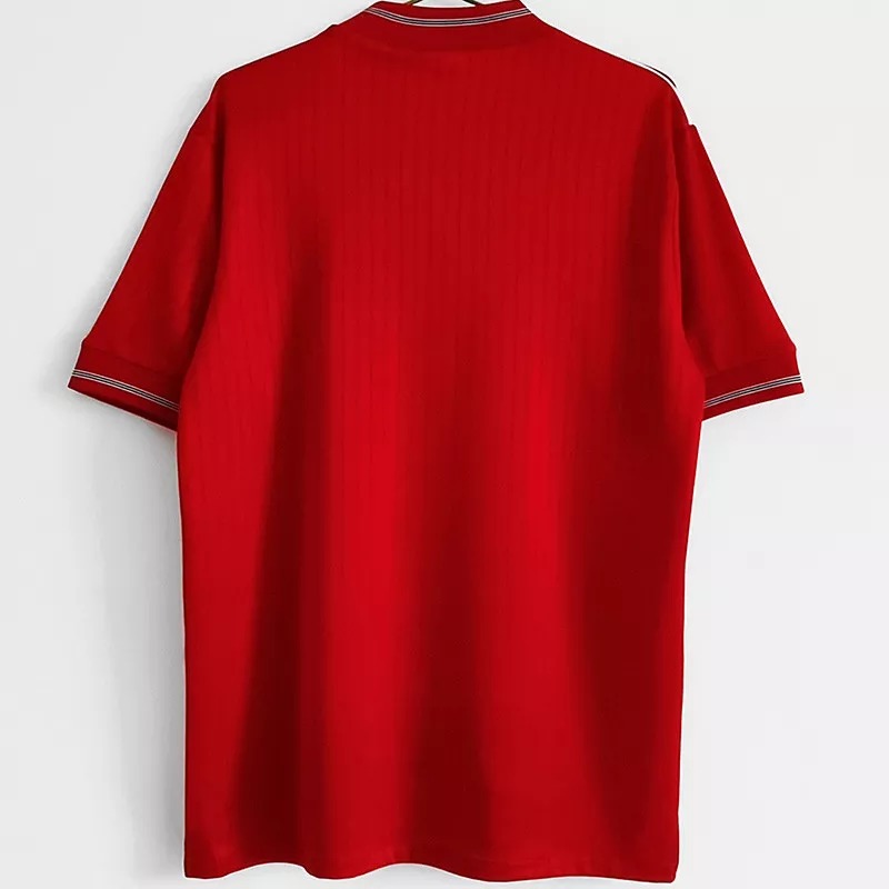 1984-1987 England Away Retro Soccer Jersey