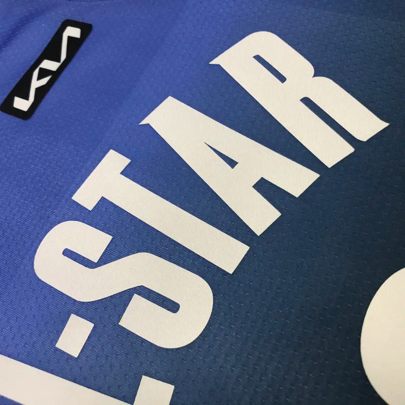 2023 ALL STAR CURRY #30 Blue Top Quality Hot Pressing NBA Jersey