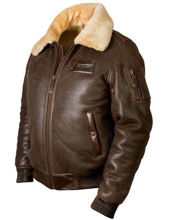 B-15 FAST EAGLE SHEEPSKIN FLIGHT JACKET