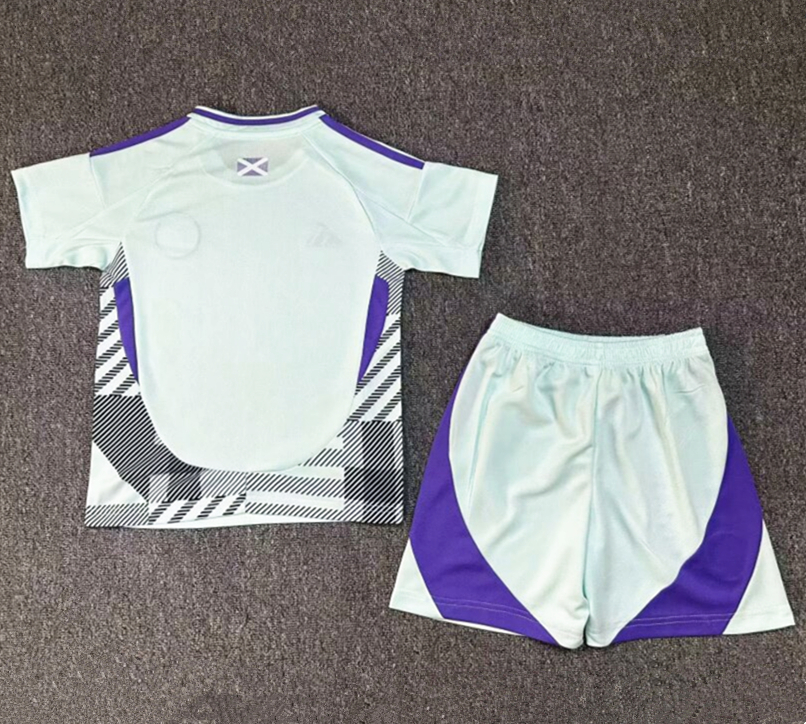 2024 Scotland Europe Cup Away Kids Soccer Jersey