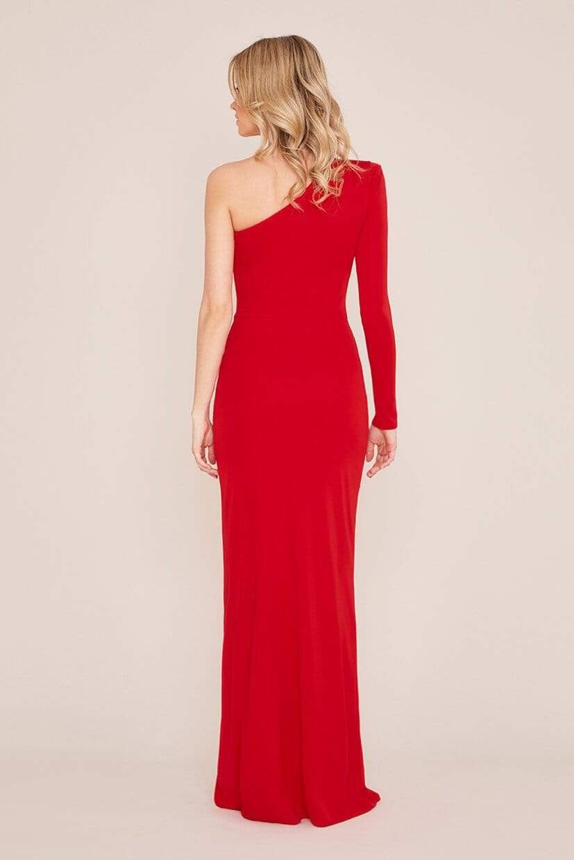 Mina Maxi Red Dress