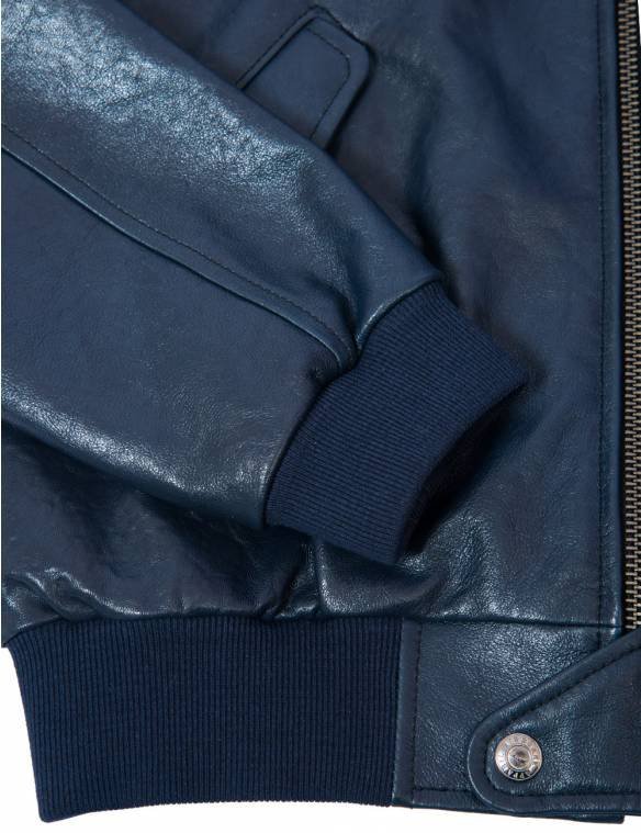 MA1 TOM CAT BOMBER LEATHER JACKET