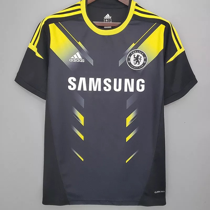 2012-2013 CHE Away Black Retro Soccer Jersey