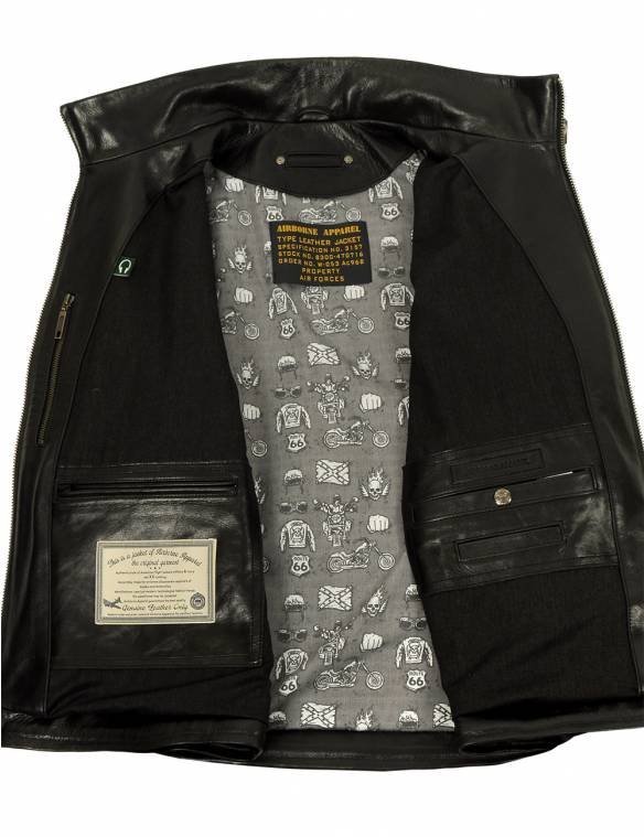 CHANDLER ROUTE 66 LEATHER JACKET