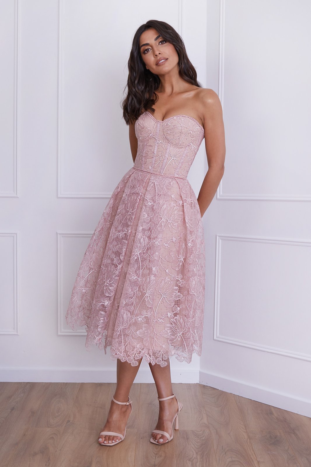 Olivia Blush Dress