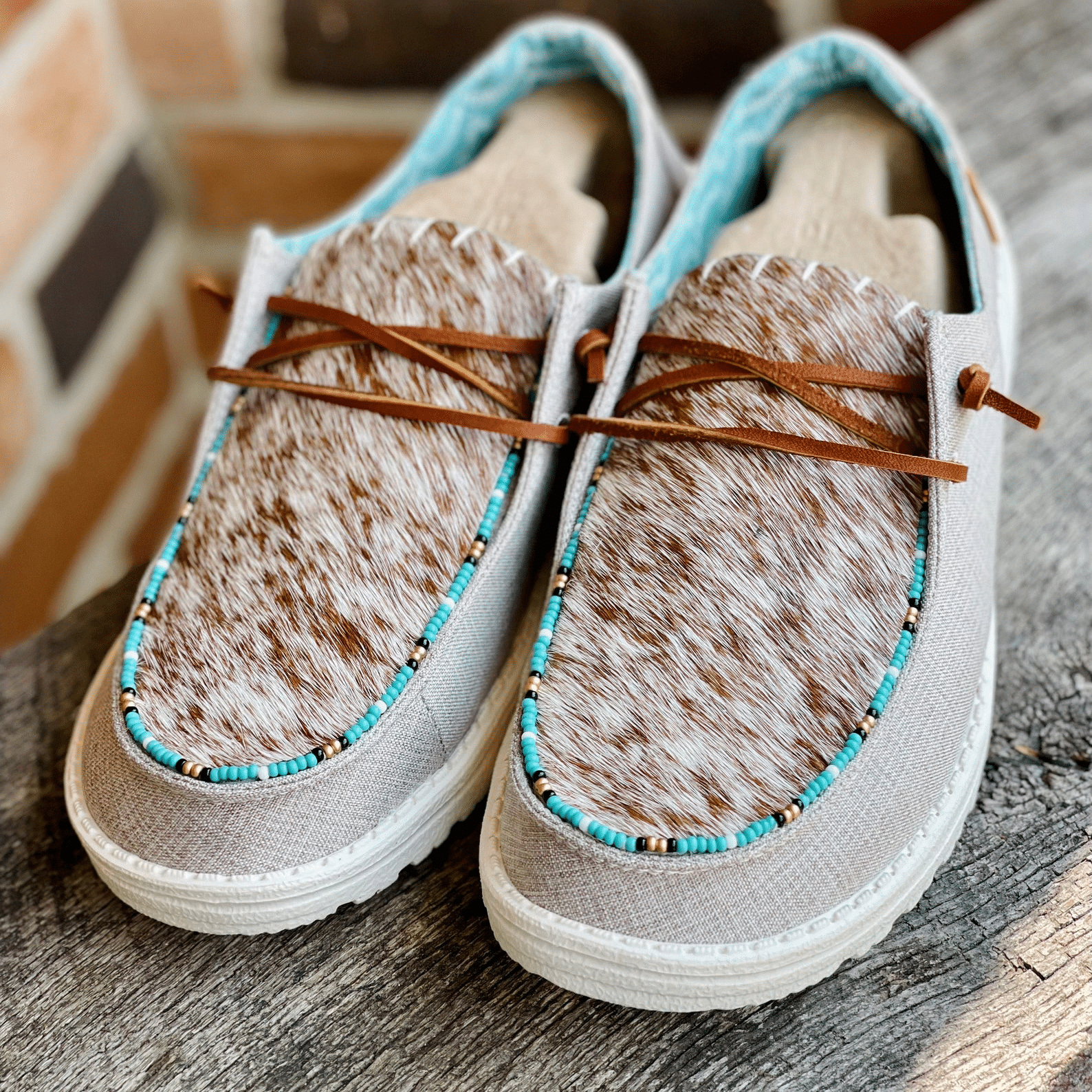 Women's Shoes Authentic Cowhide Shoes