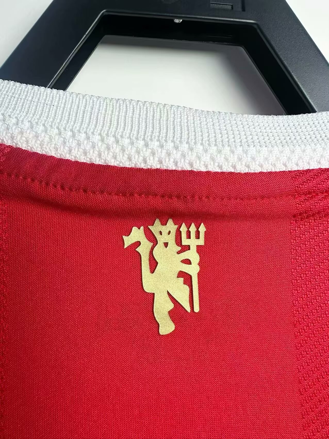2021-2022 Man Utd Home Player Version Retro Soccer Jersey