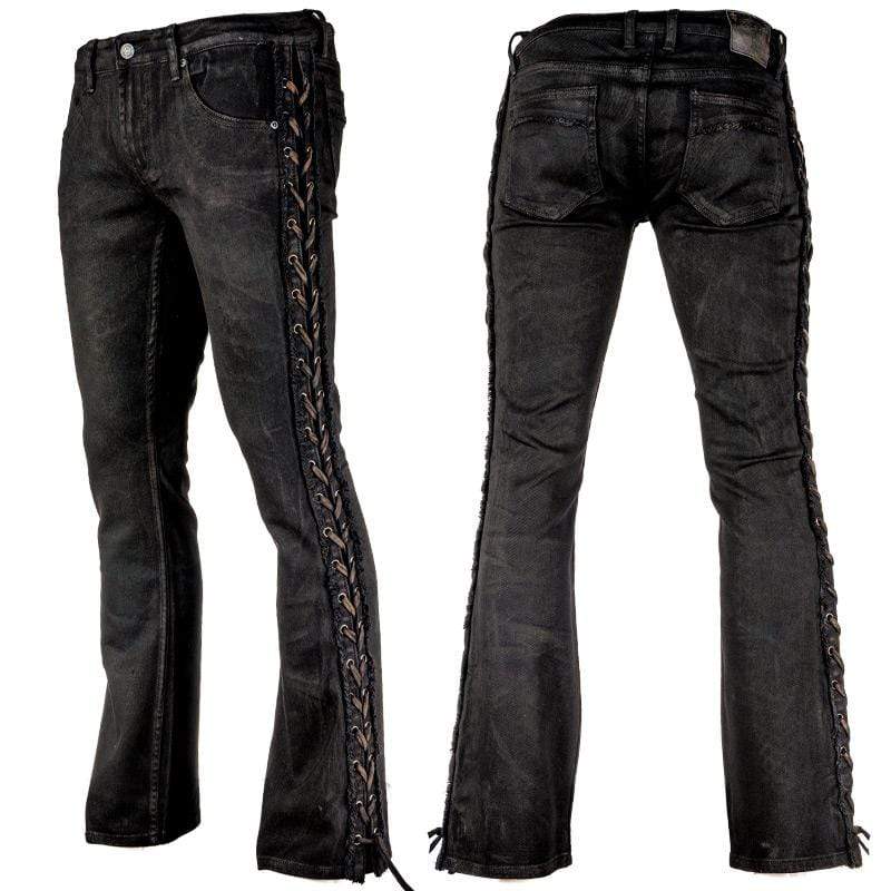 Sidelaced Raw Umber Alloy Wash Pants
