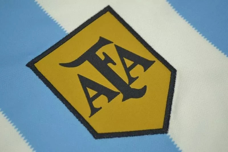 1978 Argentina Home Retro Soccer Jersey