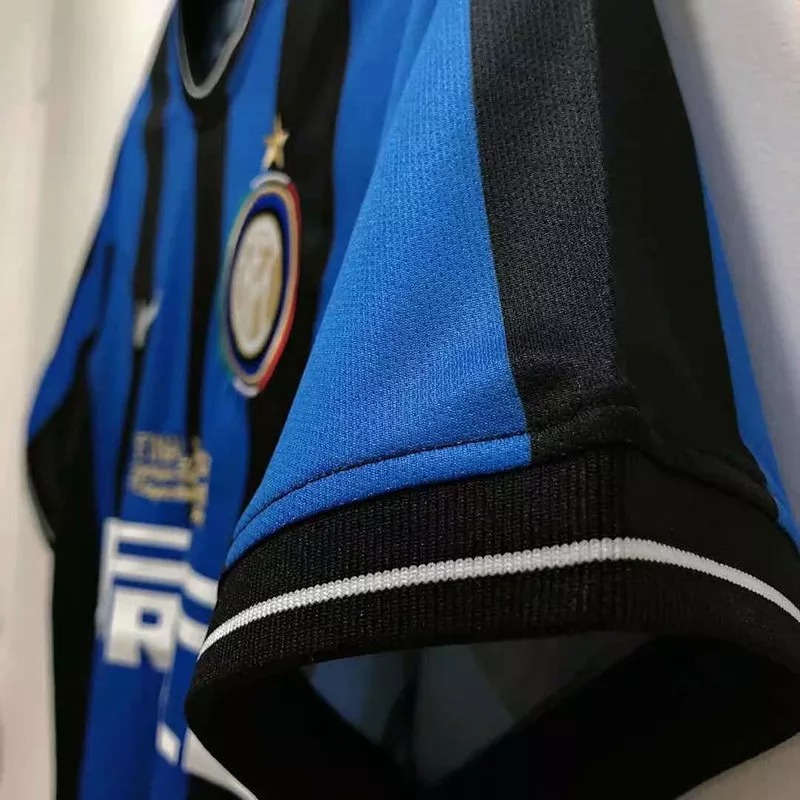 2009-2010 INT Home Retro Soccer Jersey(带决赛字)